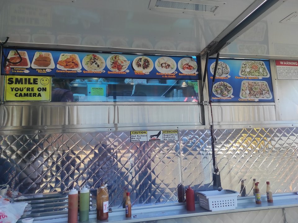 Ceviche and small plates ready for dining.