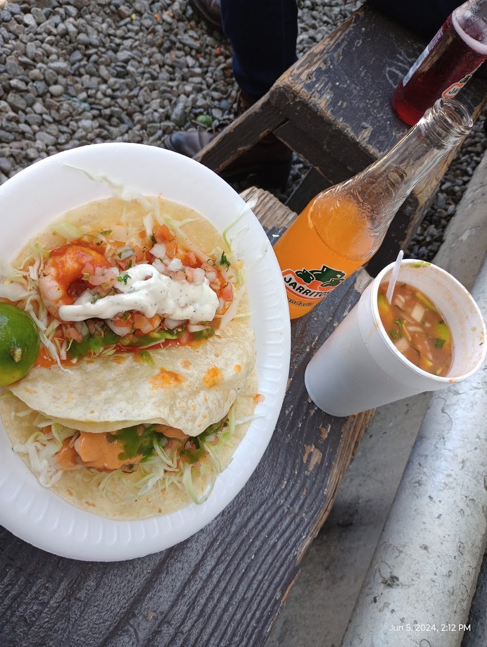 Tacos De Camarón Empanizado