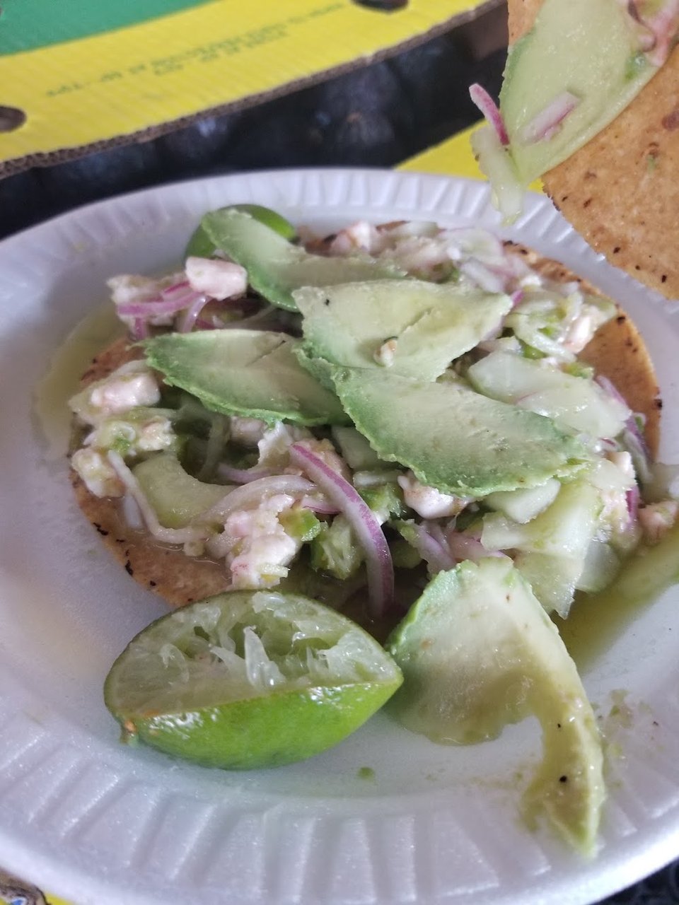 Tostadas de Aguachile